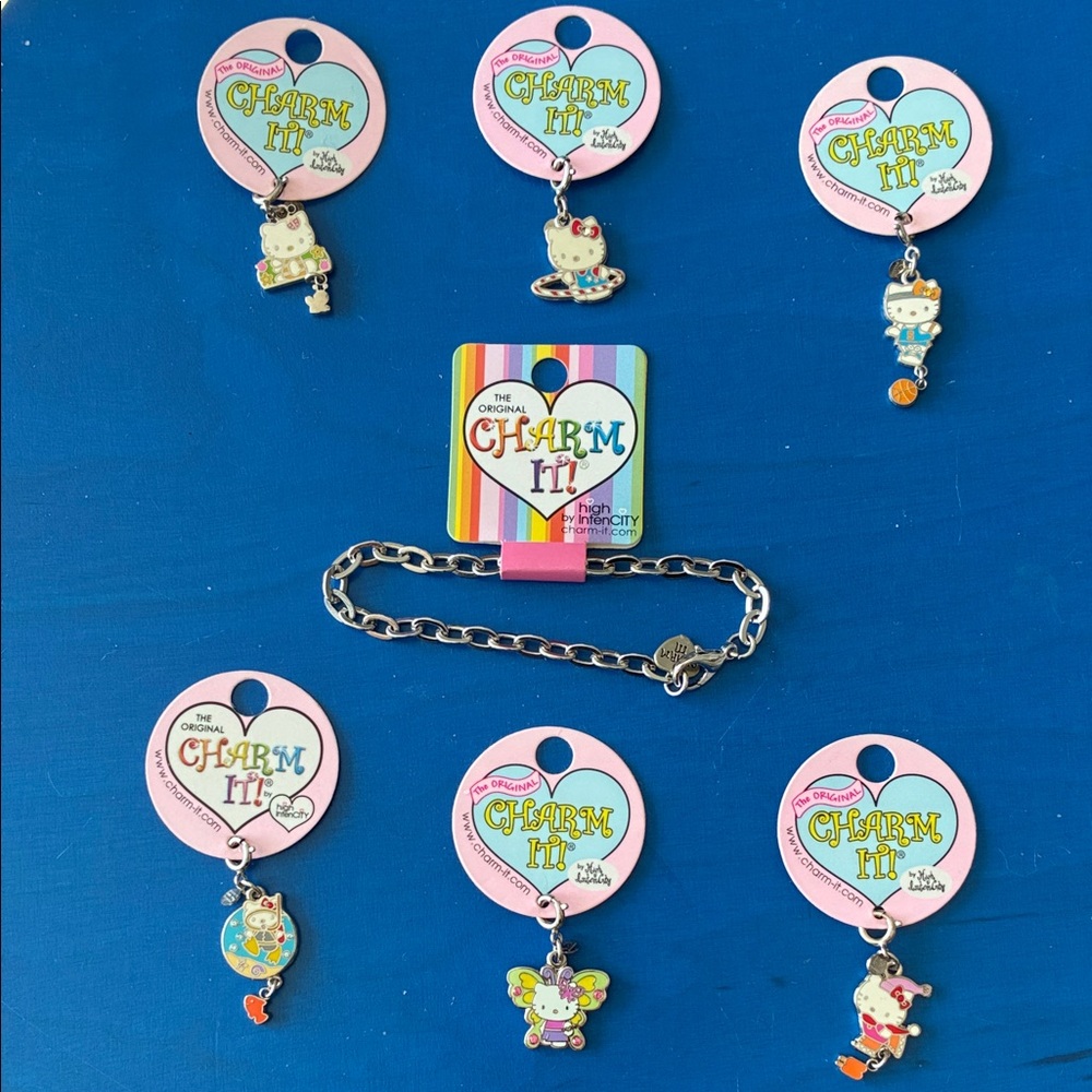 Kids Charm Bracelet Set - Multicolor